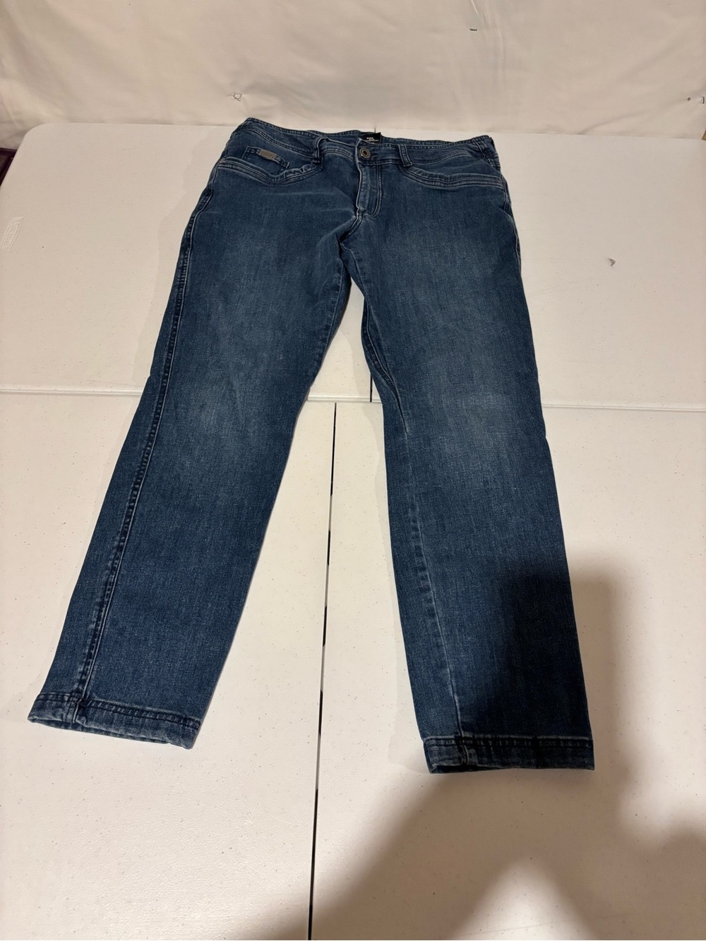 Kuhl Born In The Mountains Straight Leg Blue Denim Jeans Men’s Size 34x32
